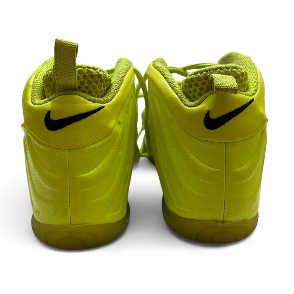 2.5Y Nike Air Foamposite Pro Volt Neon Yellow Unisex Nike Bball Sneakers - Picture 5 of 11